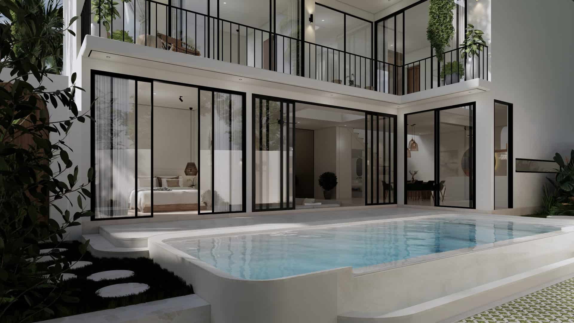 MODERN 2 BEDROOM VILLA FOR SALE LEASEHOLD IN PADONAN BE-1056 